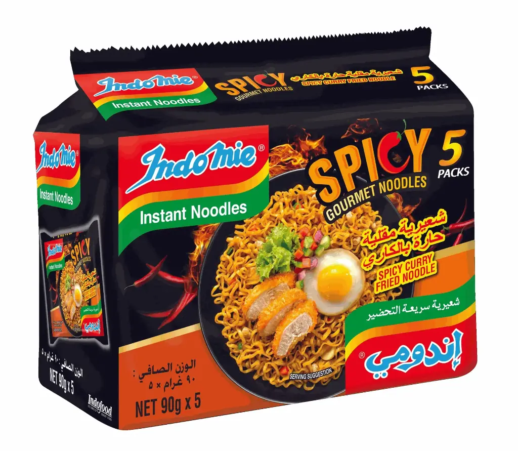 INDOMIE SPICY CURRY FRIED NOODLES - 90g