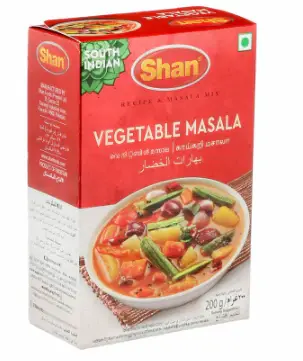 SHAN VEG MASALA SOUTH IND - 200g