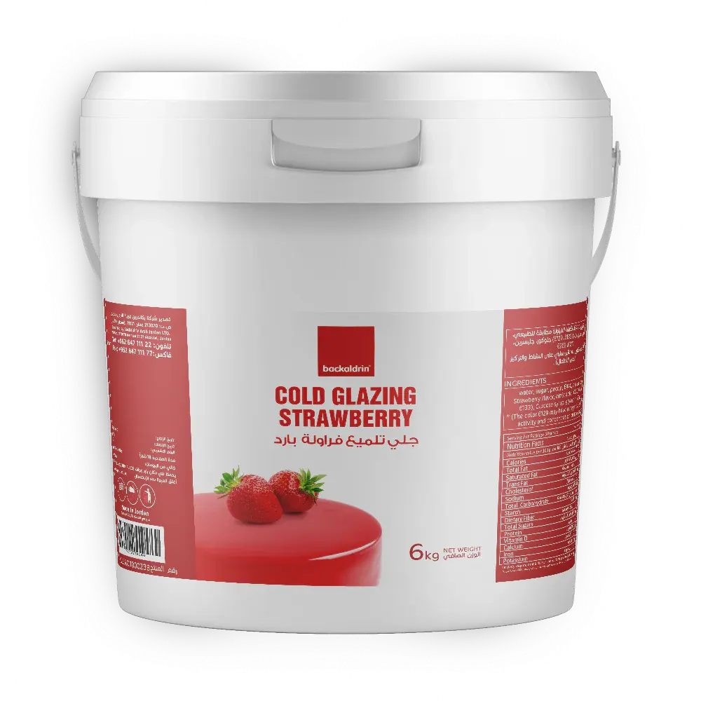 [177216] COLD GLAZE STRAWBERRY 5KG