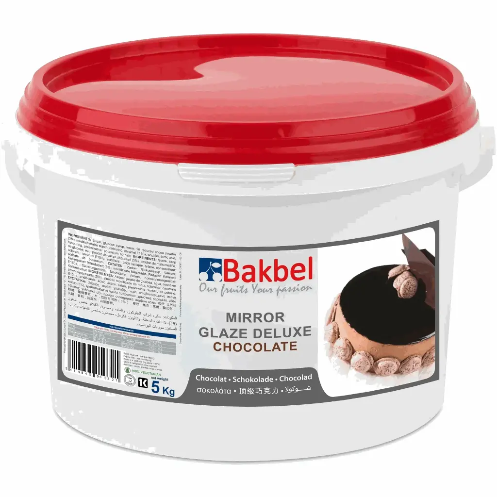 [118059] BAKBEL DIAMOND GLAZE CHOCOLATE (1X5KG)                                                               