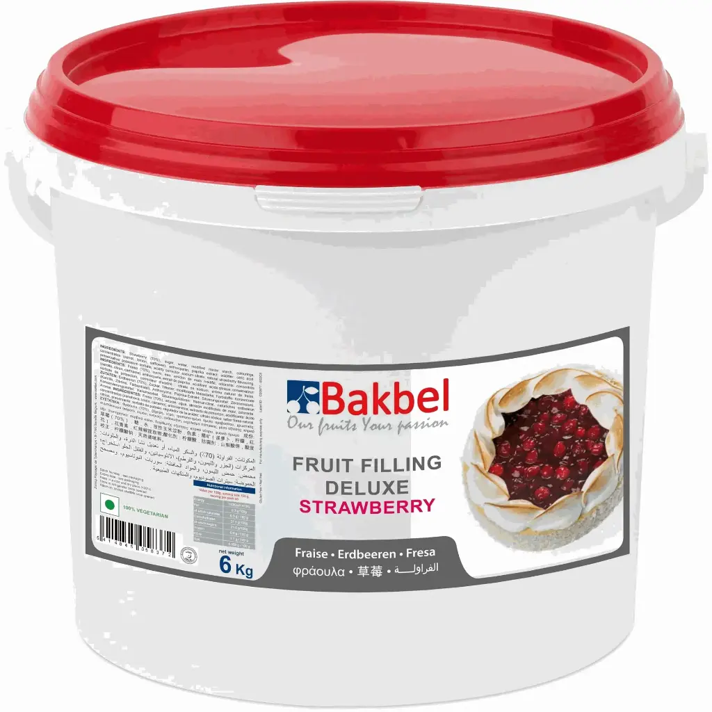 [118094] BAKBEL LES FRUITS 70% STRAWBERRY - 6KG                                                               